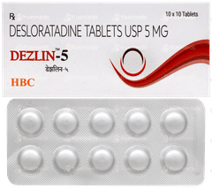 Dezlin 5 Tablet 10 Dezlin 5 Tablet 10